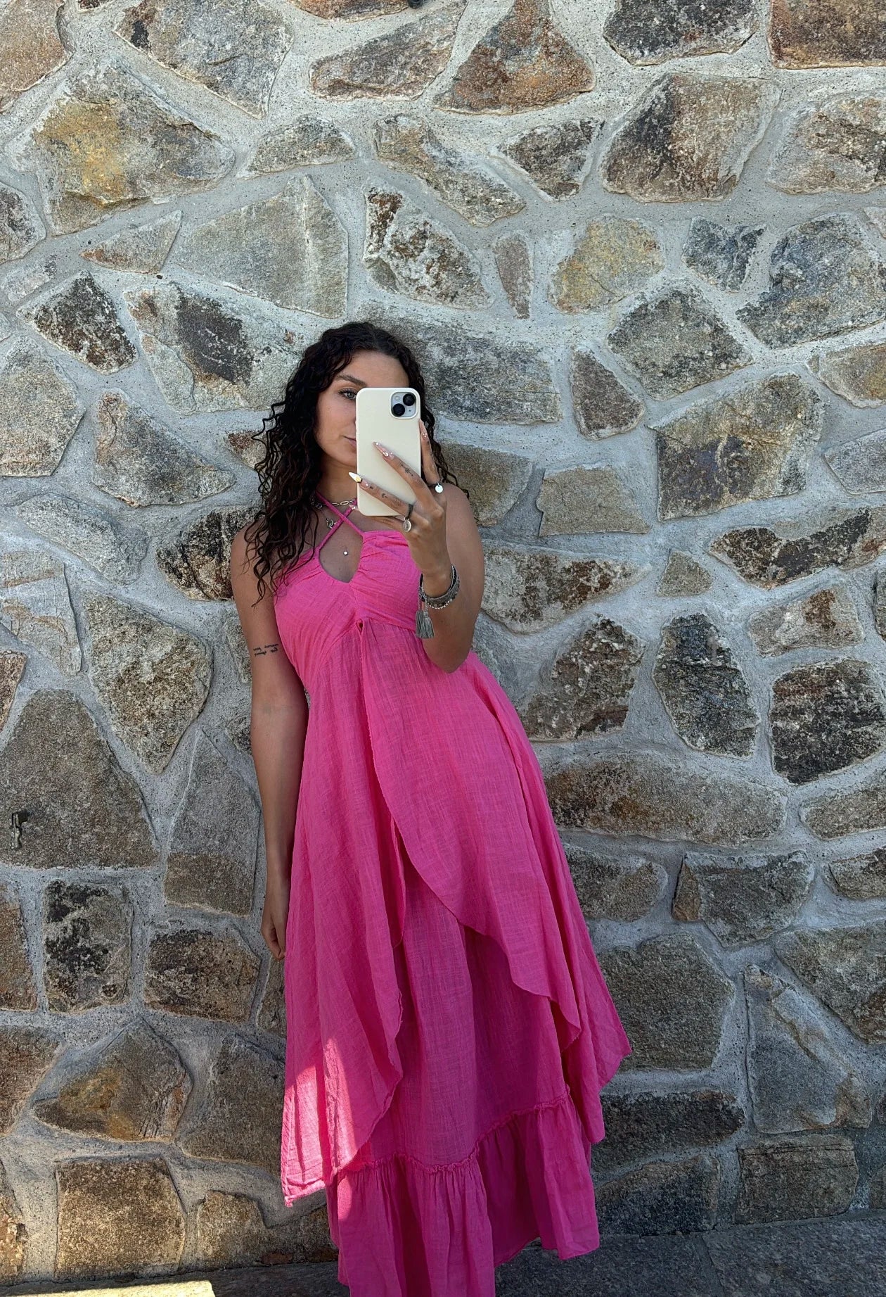 Ensemble Sylvia fuchsia