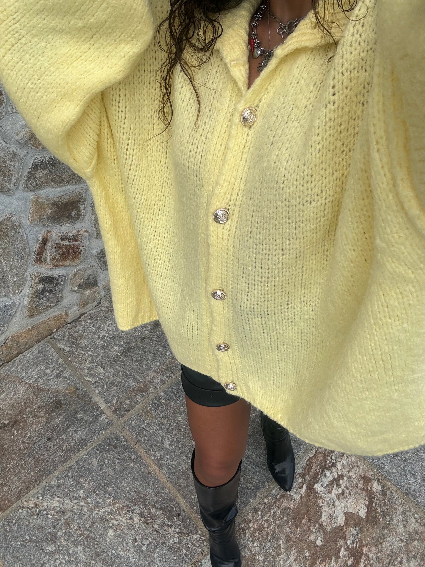 Gilet Lùna jaune