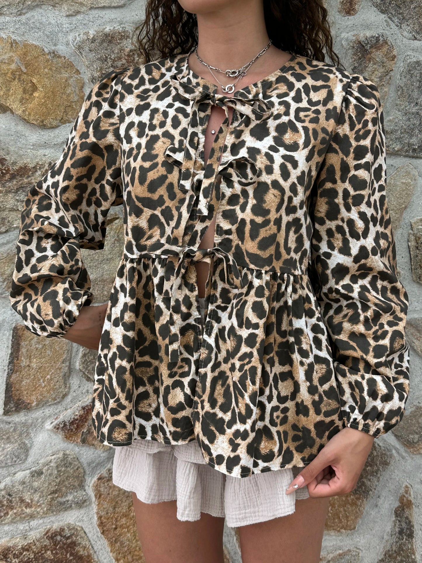 Blouse Mia Léopard