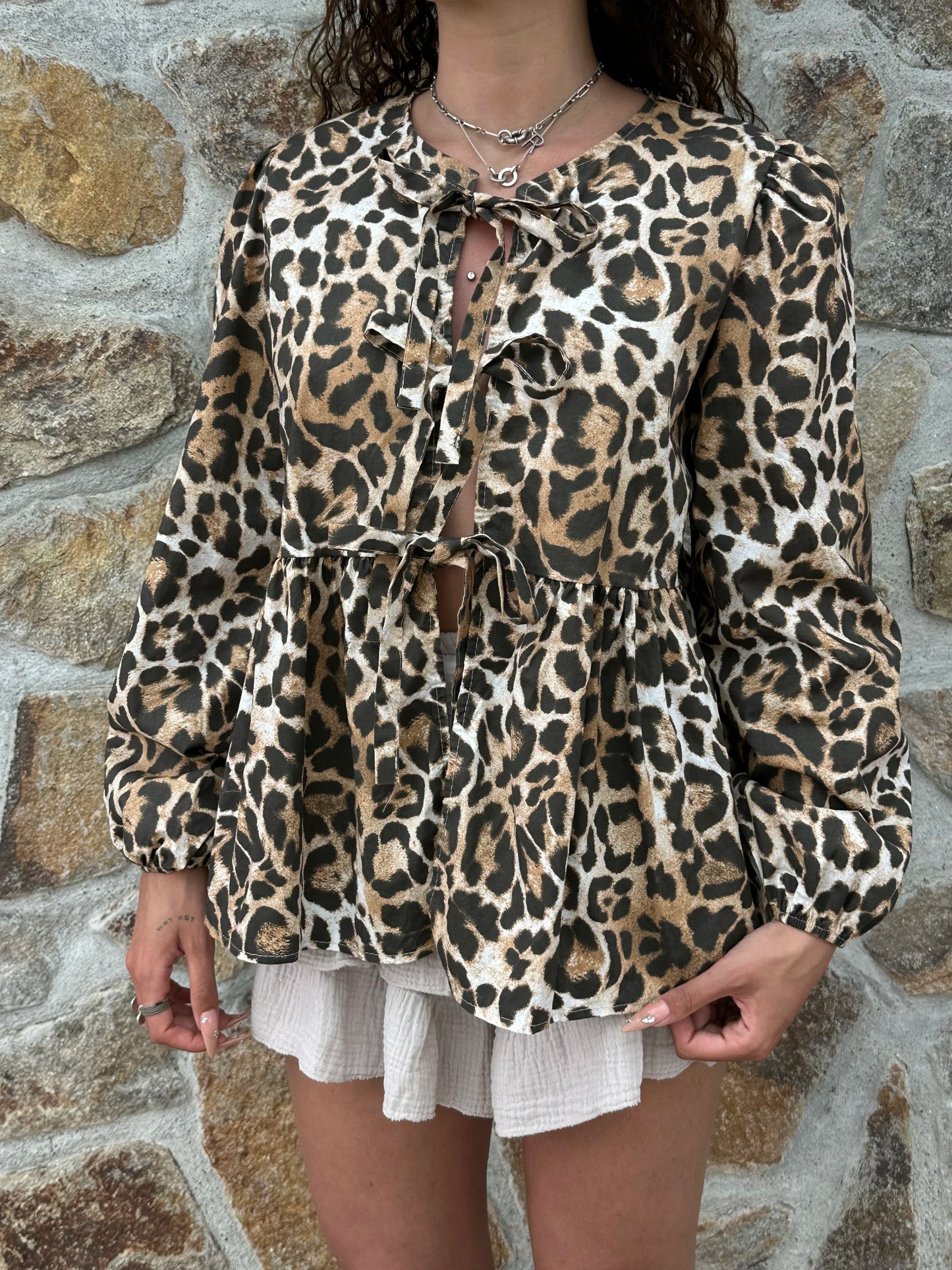 Blouse Mia Léopard