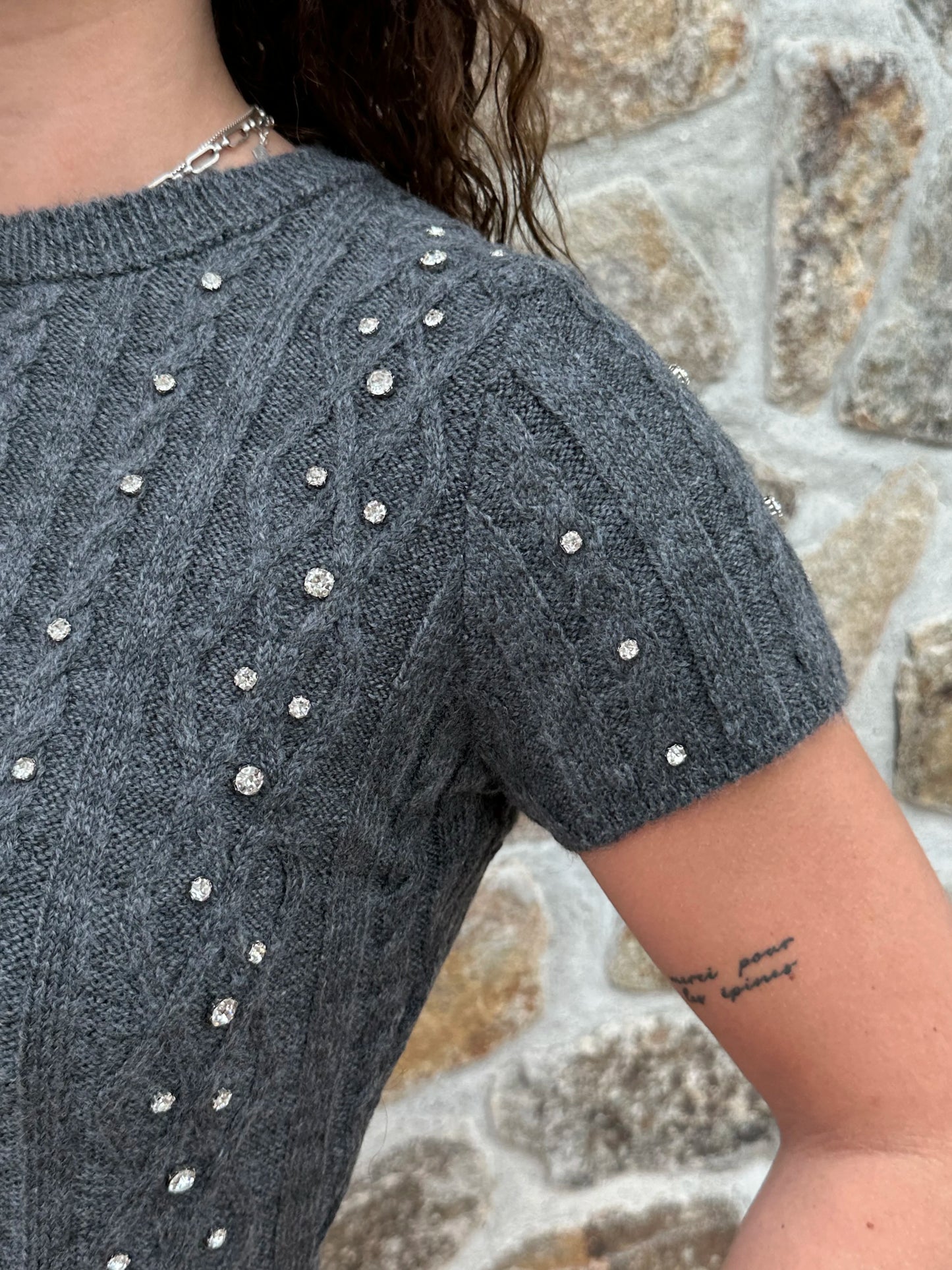 Pull Kessy gris