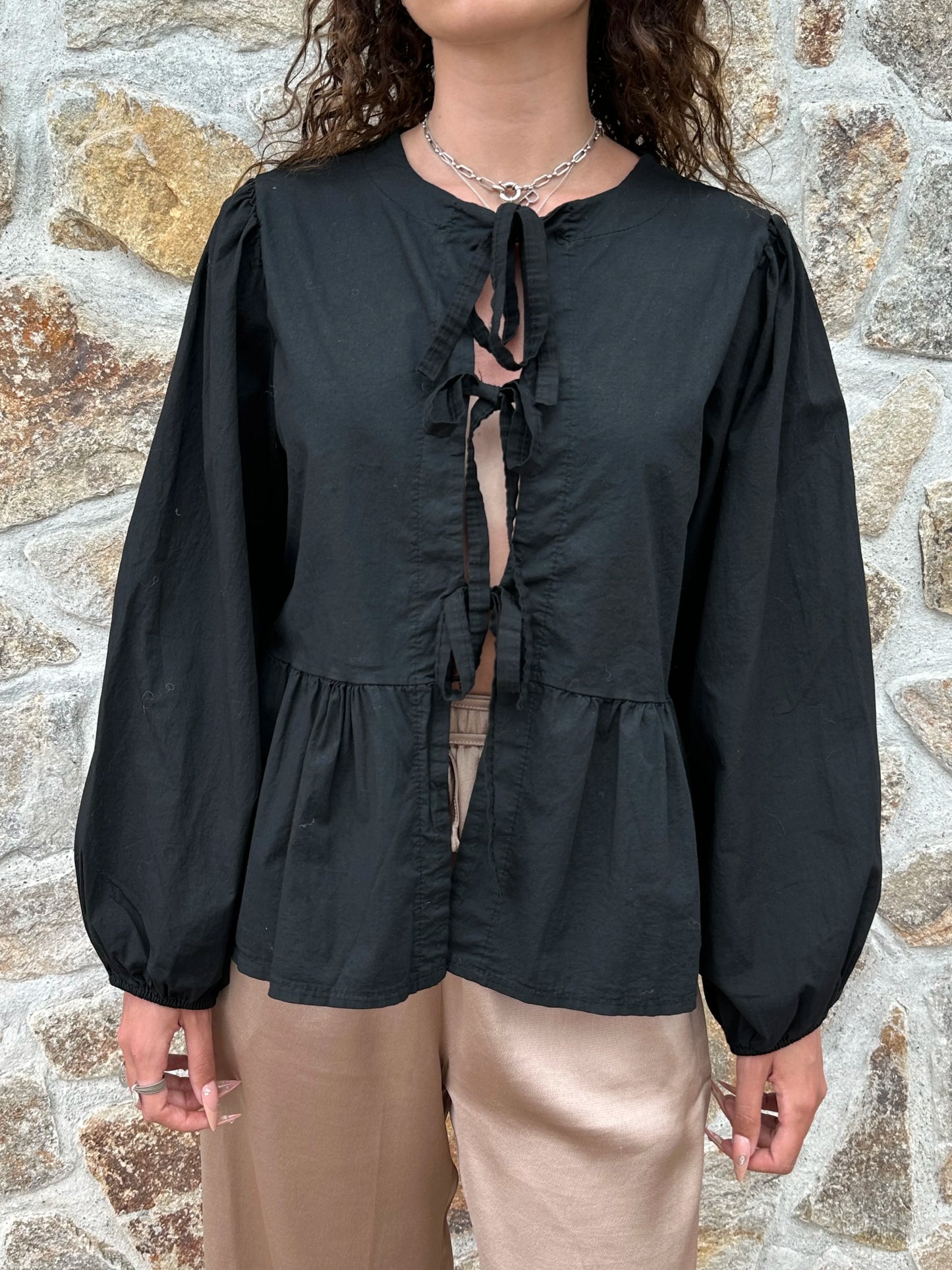 Blouse Mia noire