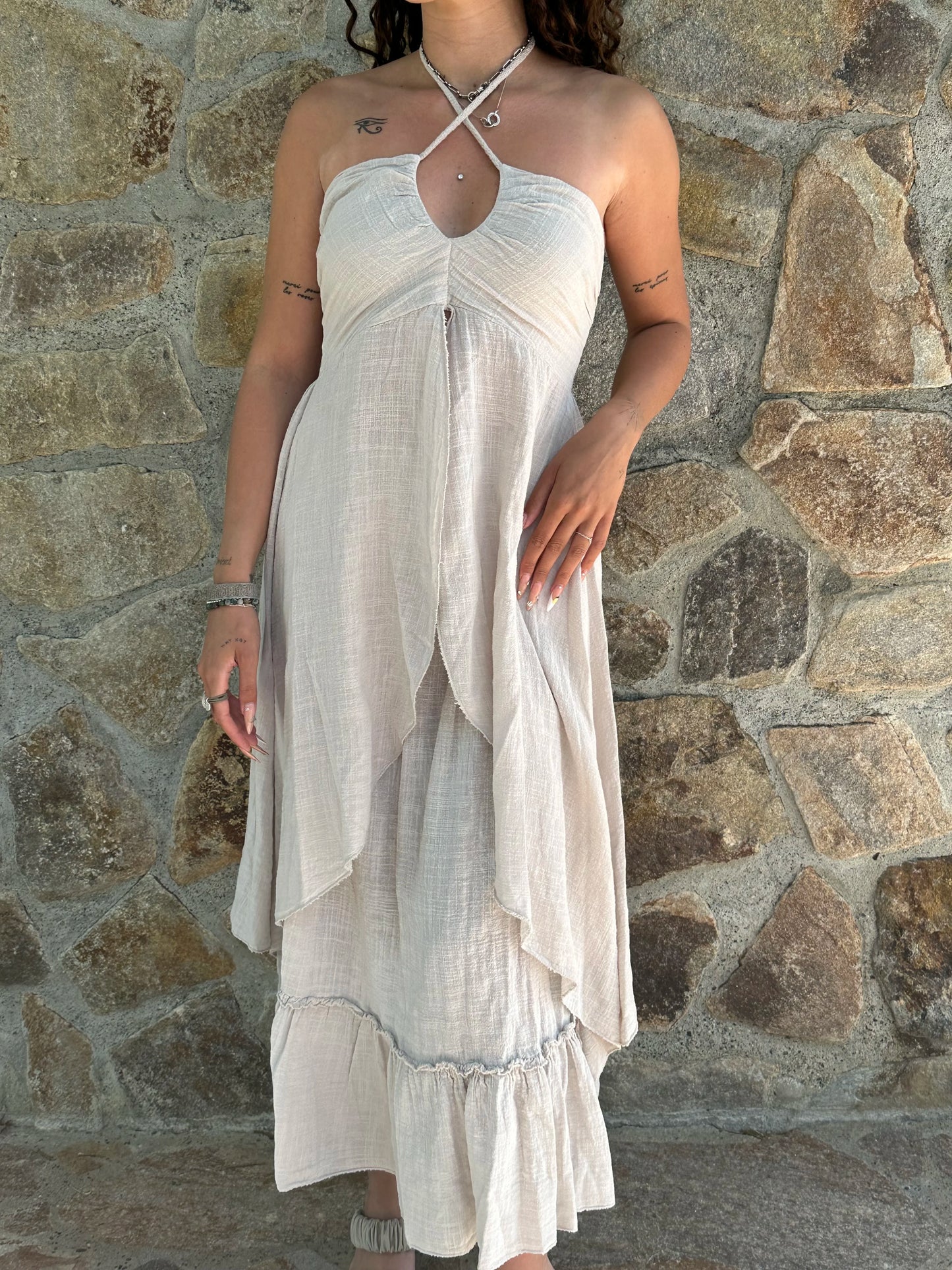 Ensemble Sylvia beige