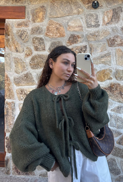 Gilet Soléa kaki foncé
