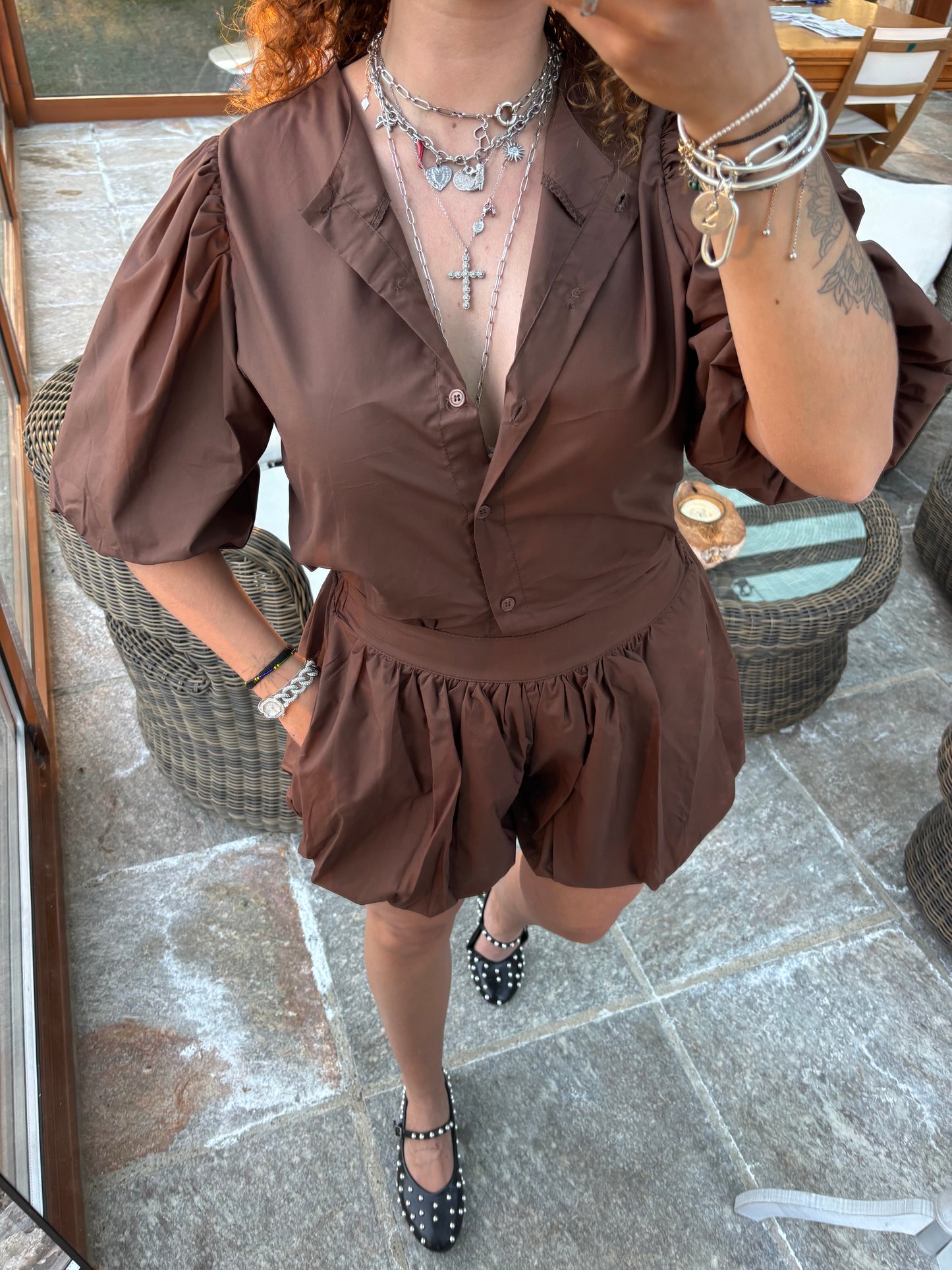 Ensemble Capraia marron