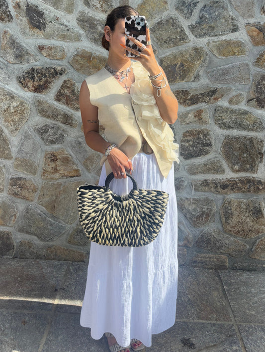 Jupe Cacilie blanche