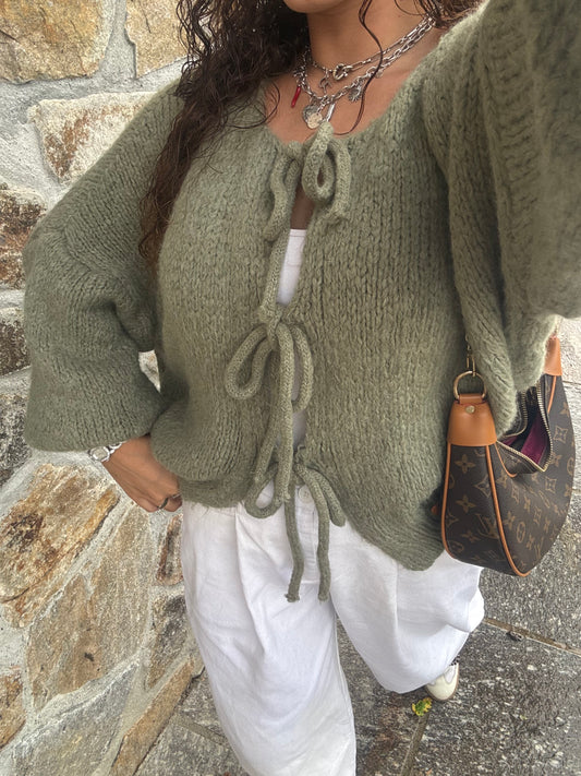 Gilet Soléa kaki clair