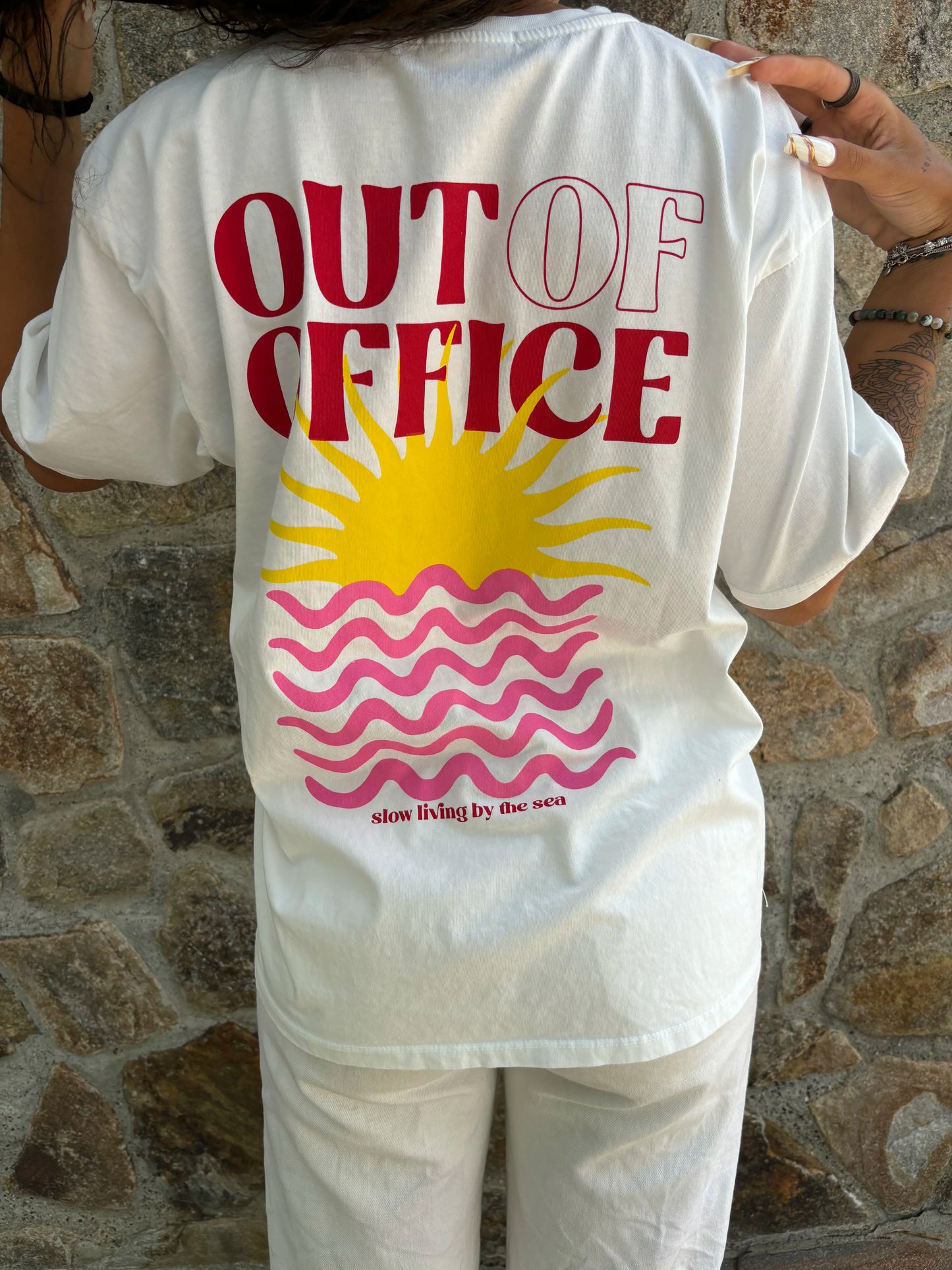 Tee-shirt Sun blanc
