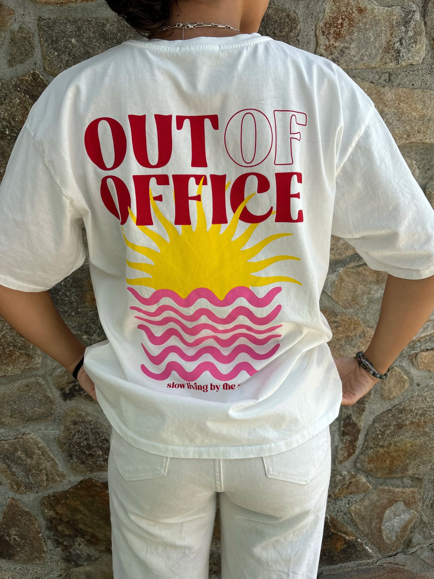 Tee-shirt Sun blanc
